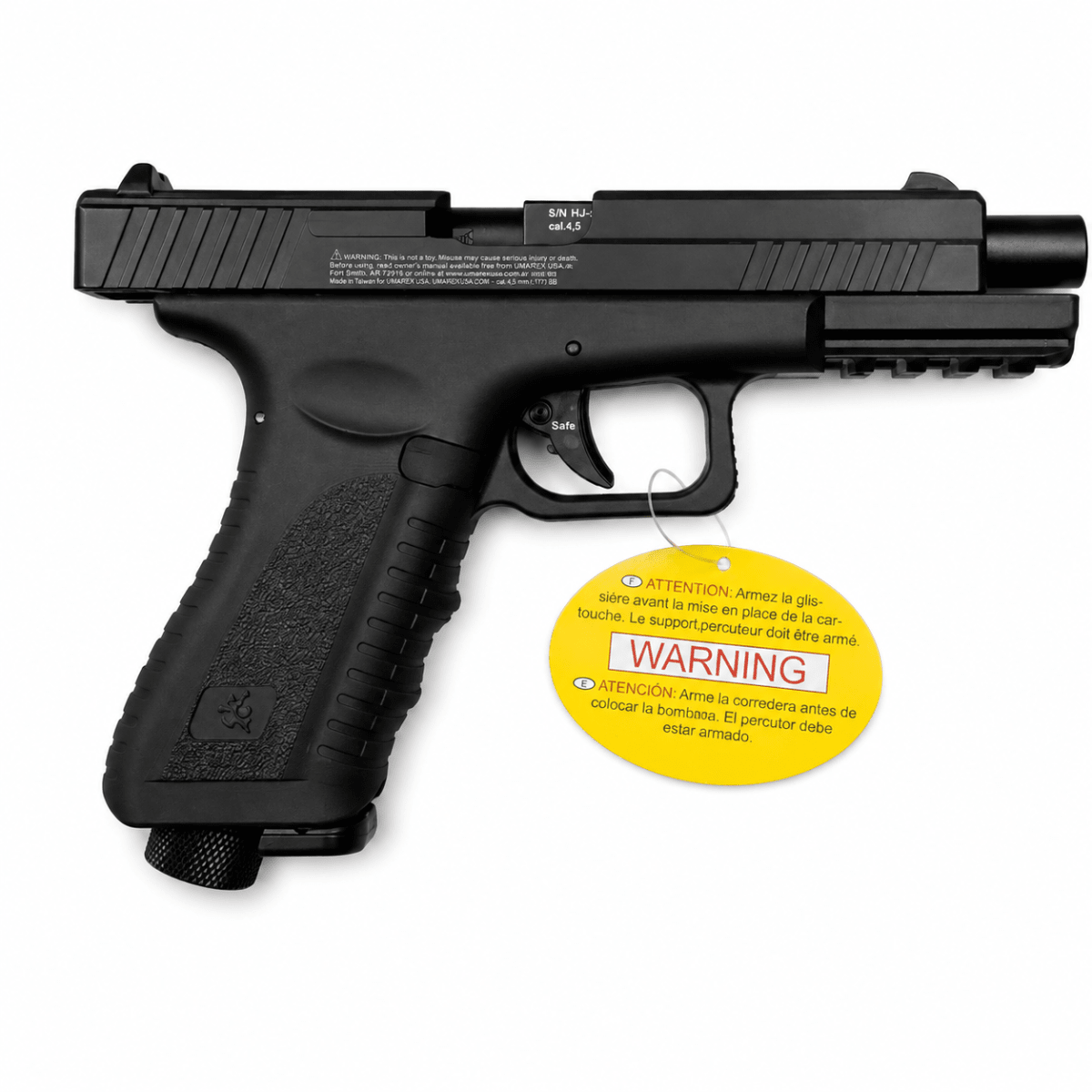 RAM COMBAT'B PISTOLA MARKET RAM 33 BLACVK CAL.0,43 NEGRA2