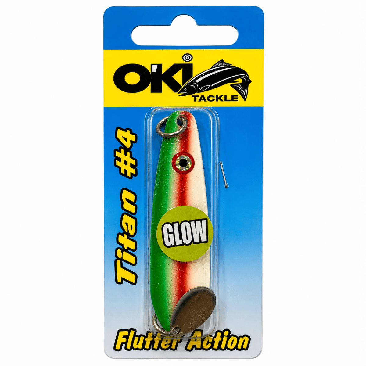 CUCHARA TROLLING O'KI TITAN – GLOW ARMY TRUCK 4