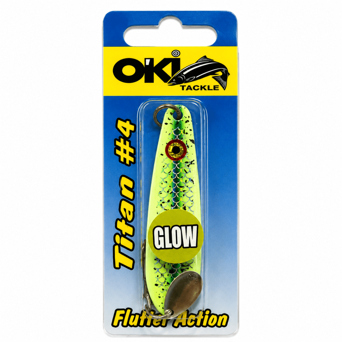 CUCHARA TROLLING O'KI TITAN GIBBS DELTA – GLOW VEGAS 4