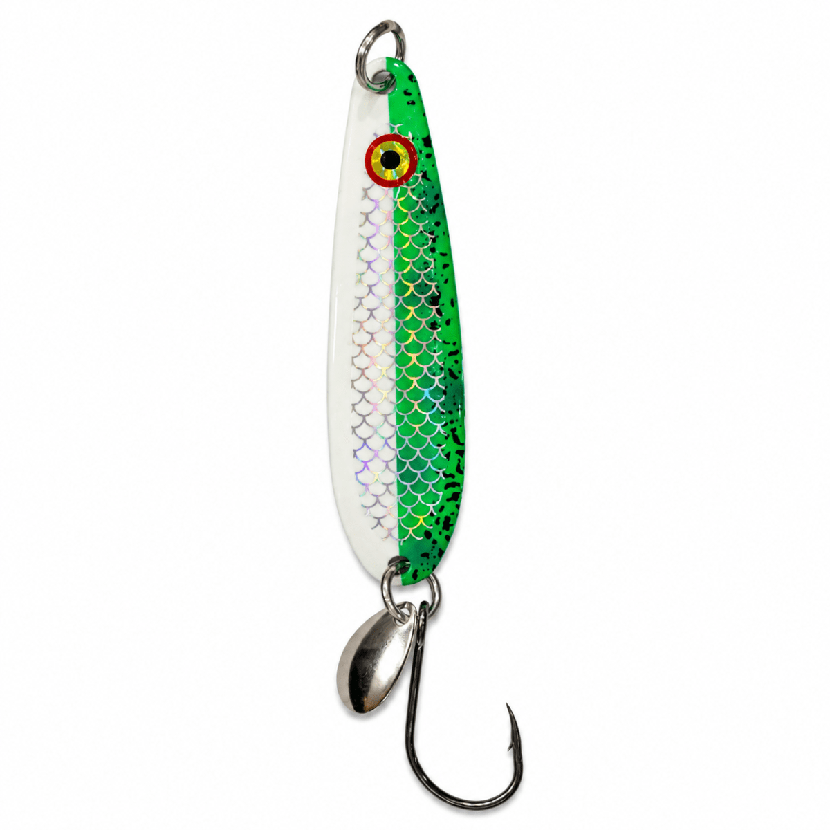 CUCHARA TROLLING O'KI TITAN GIBBS DELTA – GLOW HURLY BURLY 4