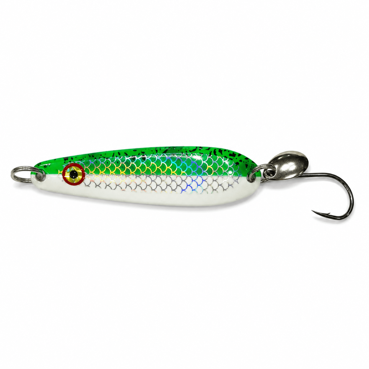 CUCHARA TROLLING O'KI TITAN GIBBS DELTA – GLOW HURLY BURLY 4