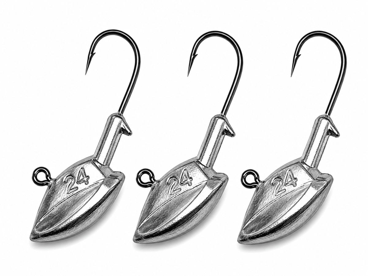 JIG HEAD FAST FISHING 24GR VRT SIZE #4/01