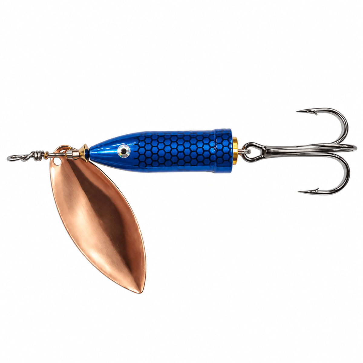 SPINNER CHINOOK SAITAMA 33GR ORANGE RED DOT2