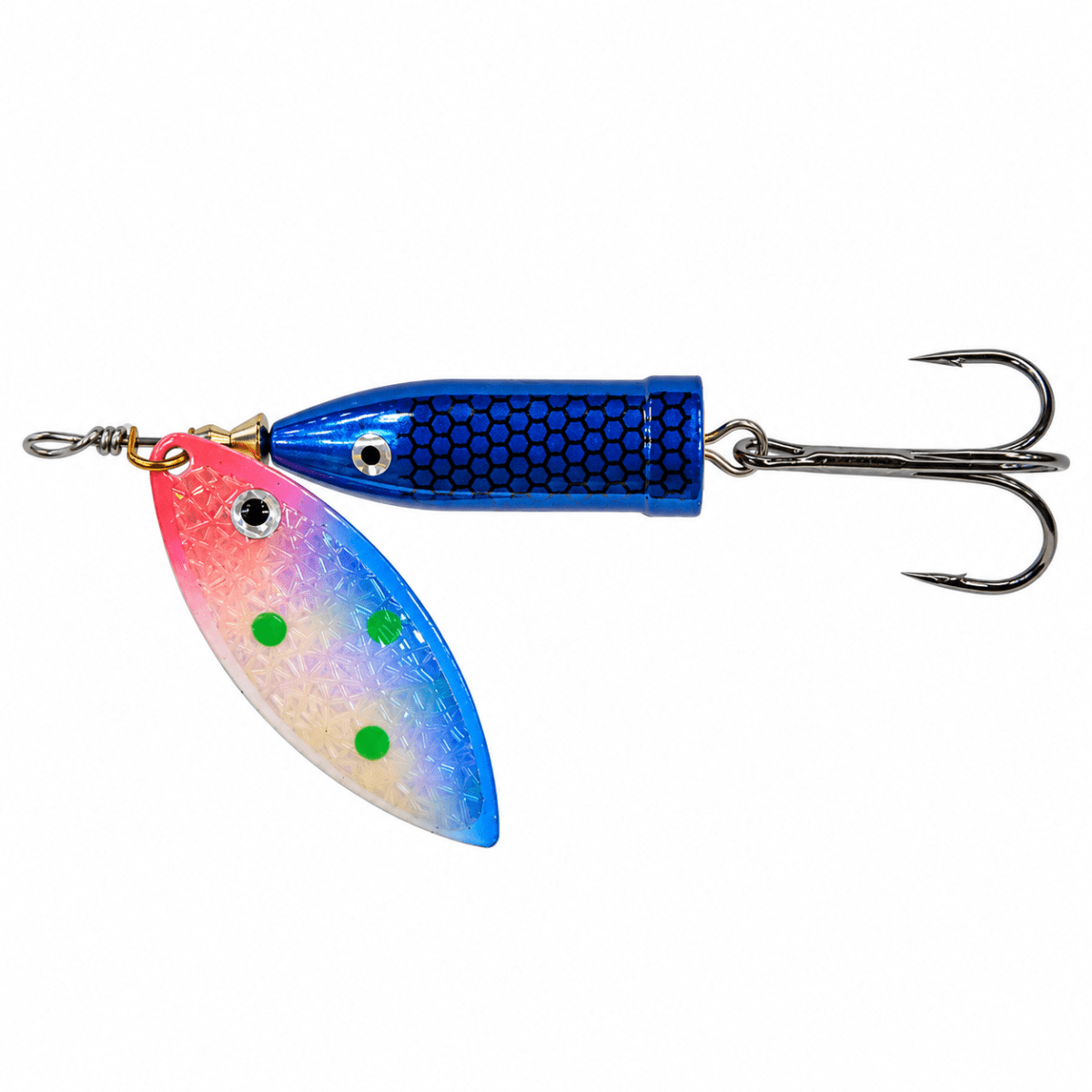SPINNER CHINOOK SAITAMA 33G PINK BLUE FLO2