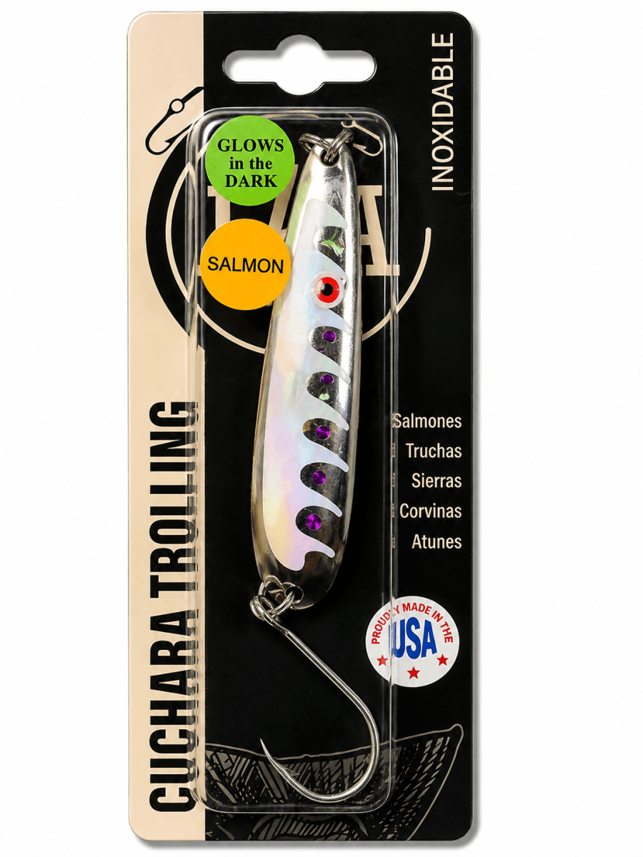 CUCHARA TROLLING PURPLE MONSTER GLOW 40 PL – AAA5