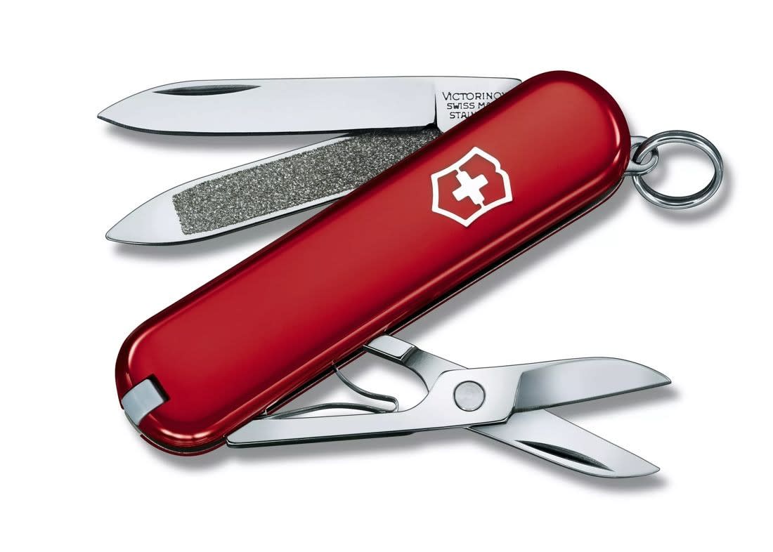 CORTAPLUMA VICTORINOX CLASSIC ROJA 7 FUN1