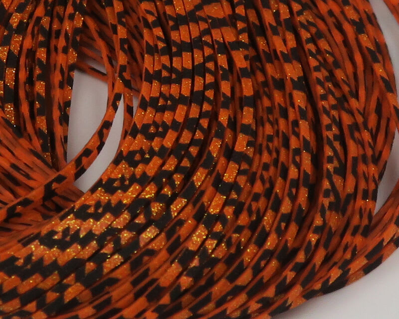 BARRED CRAZY LEGS ORANGE/GOLD FLAKE2