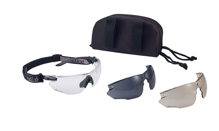 GAFAS BOLLÉ TACTICAL BALISTICO COMBAT KIT NEGRO1