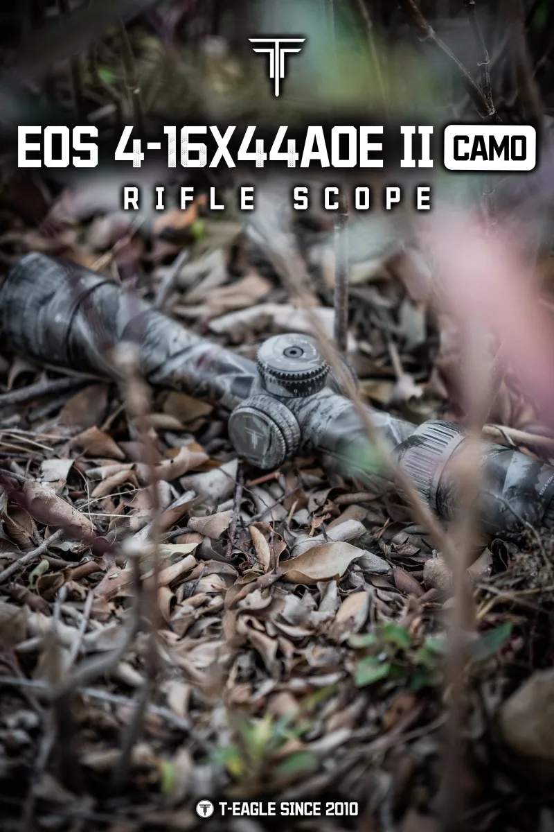 MIRA TELESCOPICA T-EAGLE CM4-1644 AOE 2 CAMO3