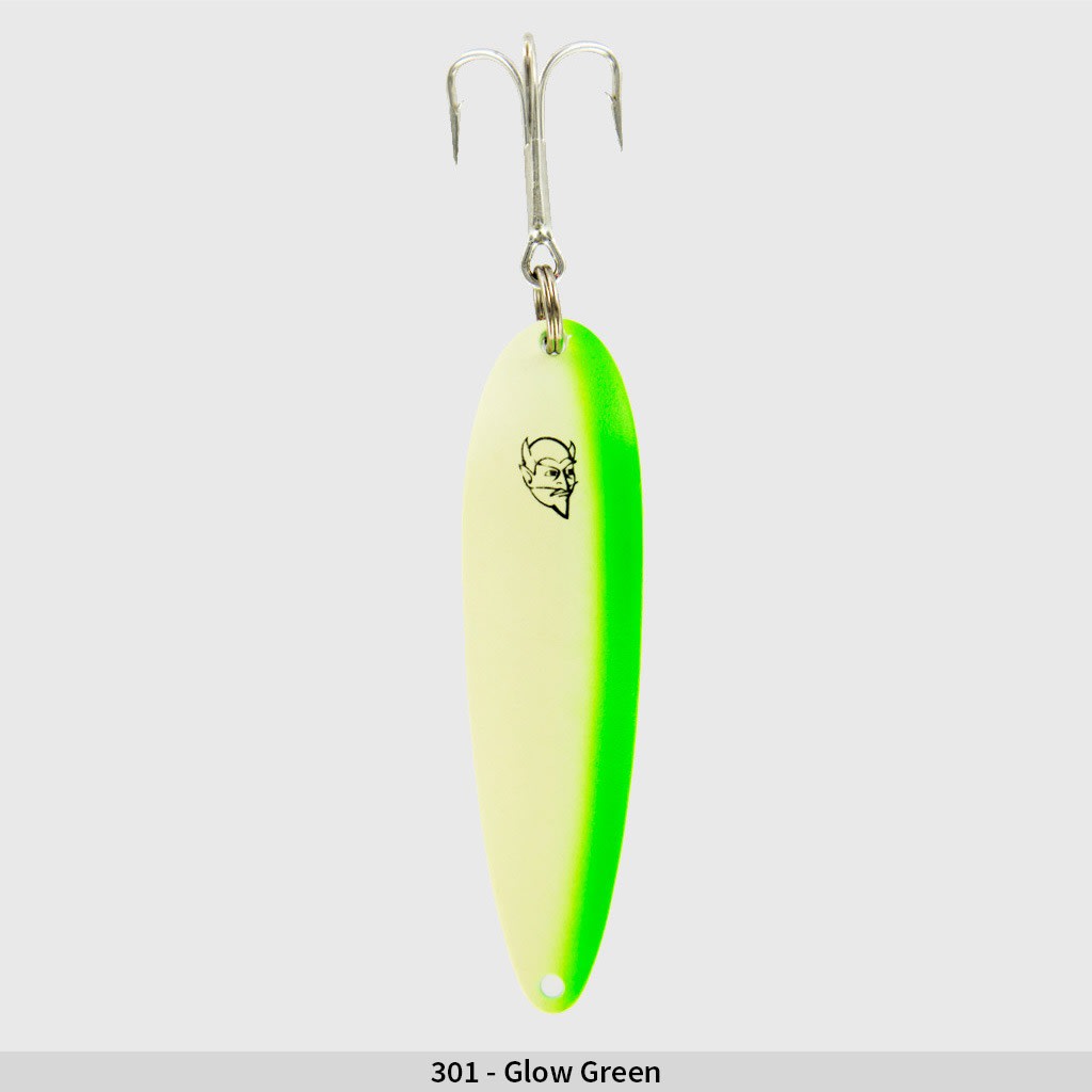 CUCHARA DARDEVLE COP-E-CAT 98G / 301 GLOW GREEN1