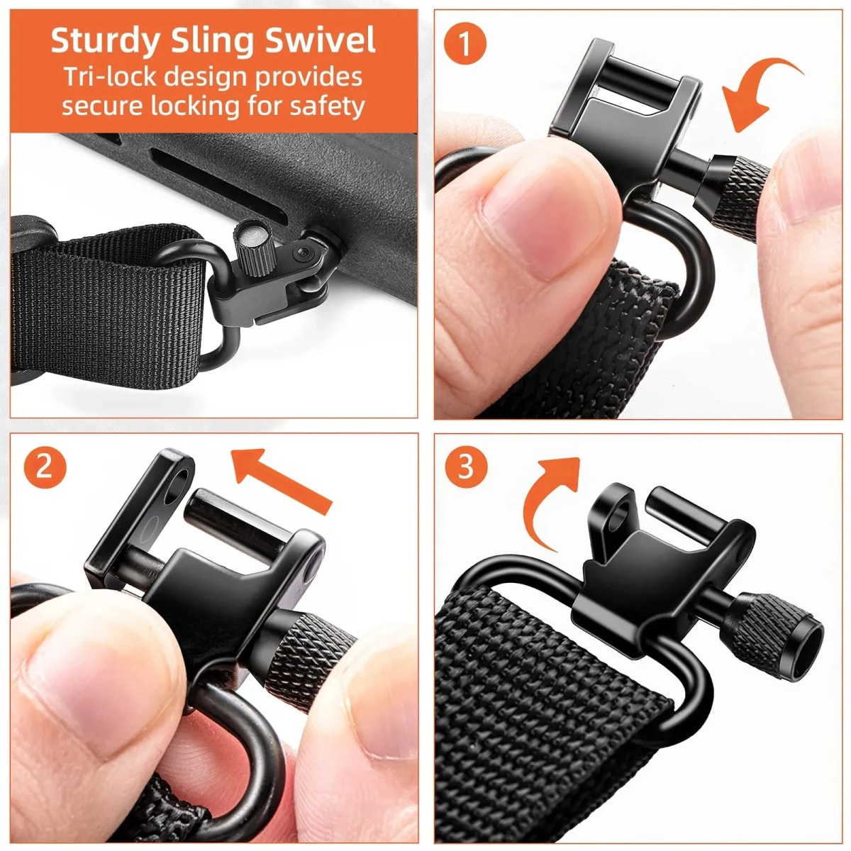 CORREA P/RIFLE COLOR GRAY5