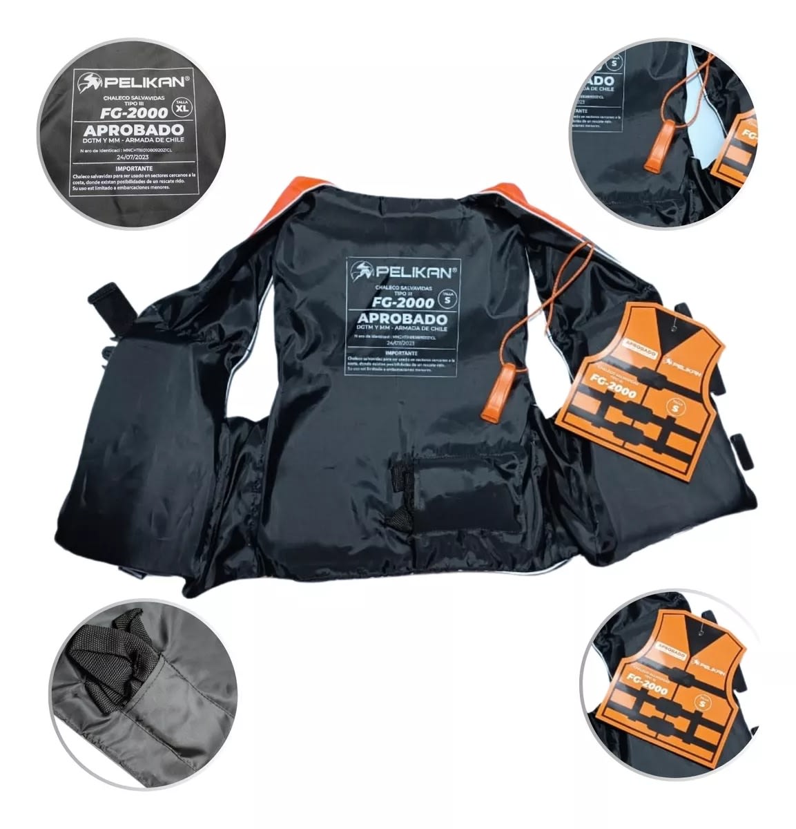 CHALECO SALVAVIDAS FG-2000 PELIKAN2