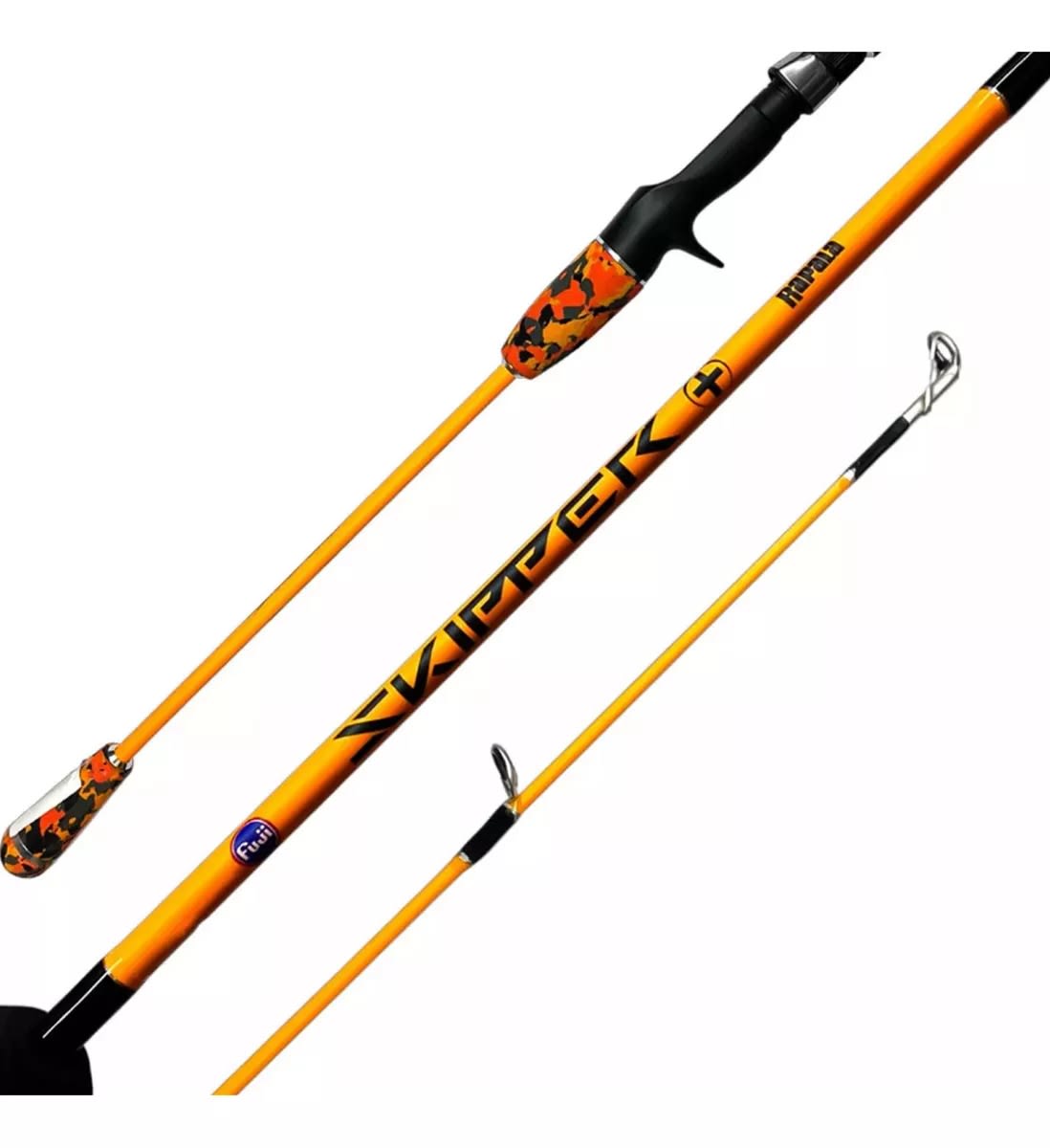 CAÑA RAPALA SKIPPER 6´3 ORANGE CON GATILLO1