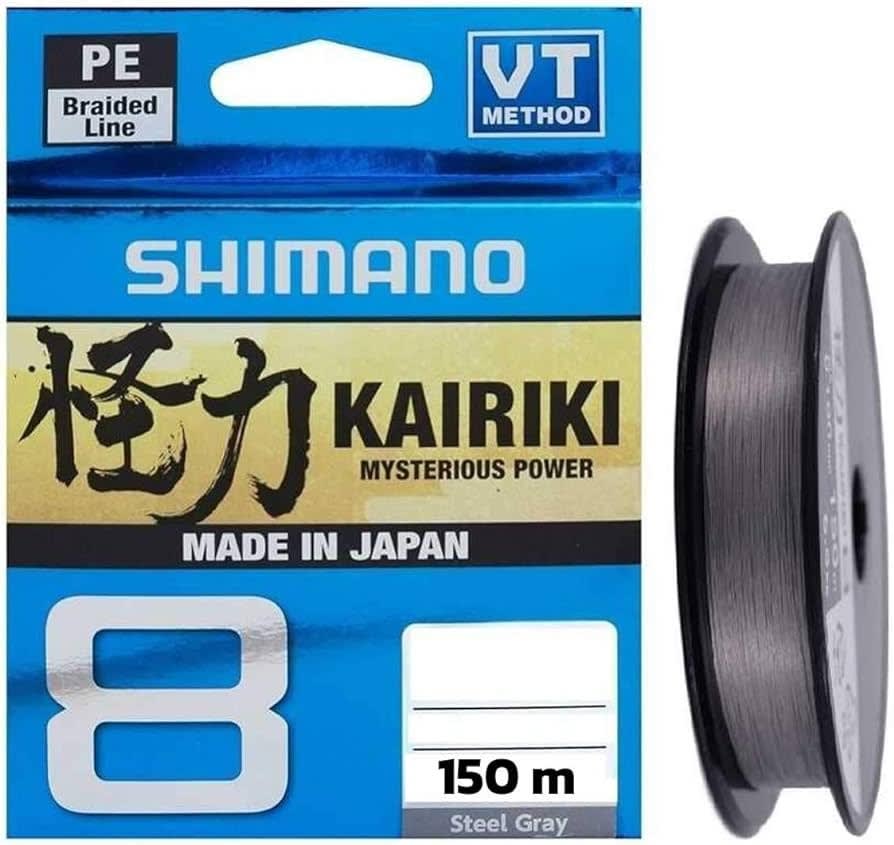 MULTIFILAMENTO SHIMANO KAIKIRI 8 STEEL GRAY1