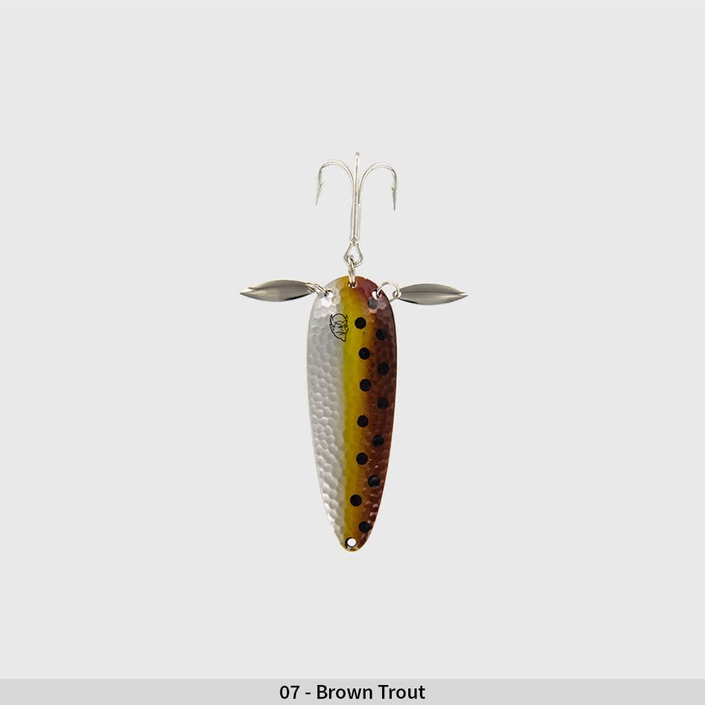 CUCHARA DARDEVLE IMP KLICKER 11G / 07 BROWN TROUT1