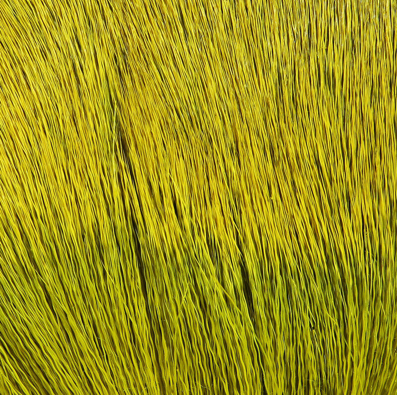 PREMO DEER HAIR STRIP YELLOW1
