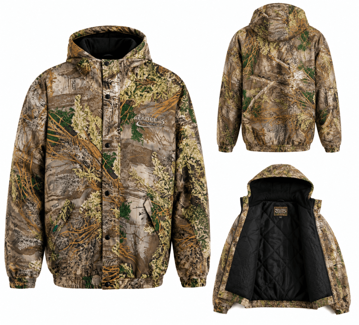 CHAQUETA REALTREE 100% WATERPROOF SIZE L MAXOT20062