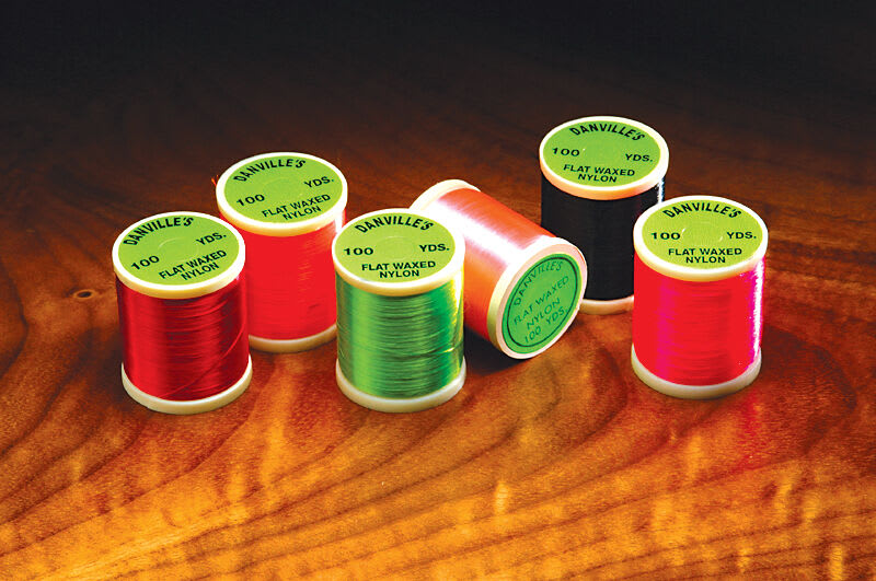 Danville Flat Waxed Thread Red #310 210D1