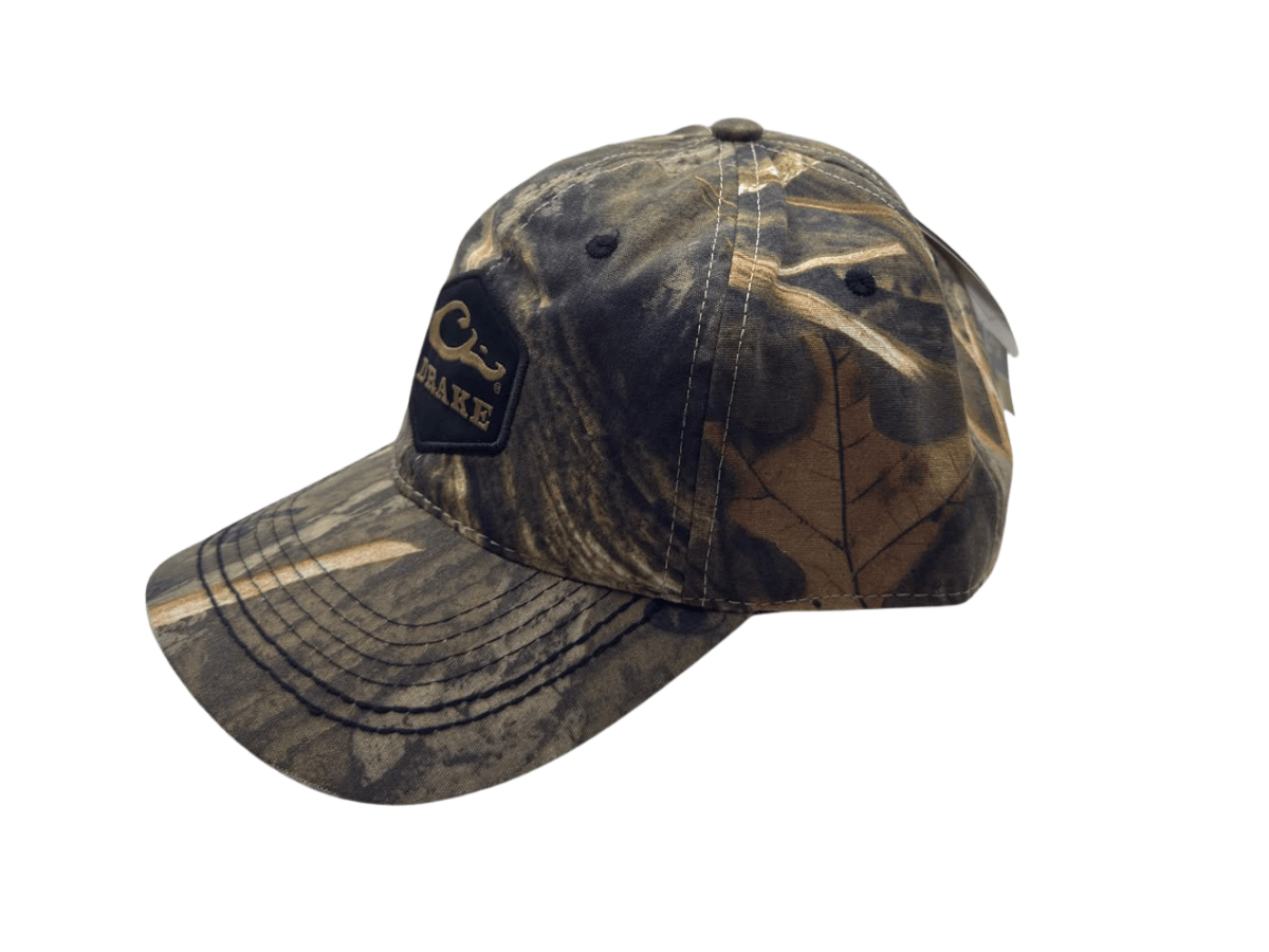 GORRO DRAKE WATERFOWL CAMO COTTON TWILL HEX PATCH3