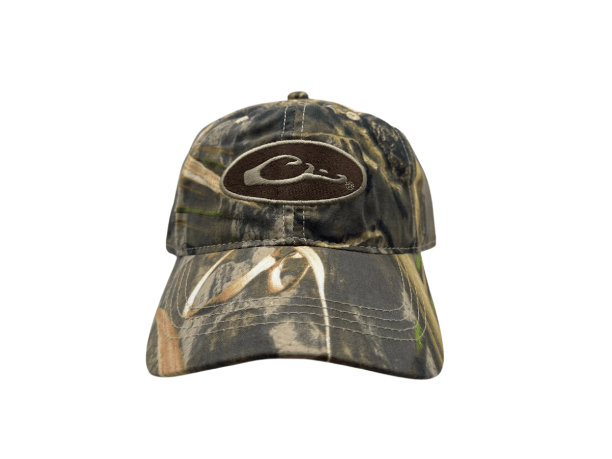 GORRO DRAKE WATERFOWL OVAL LOGO CAMO1