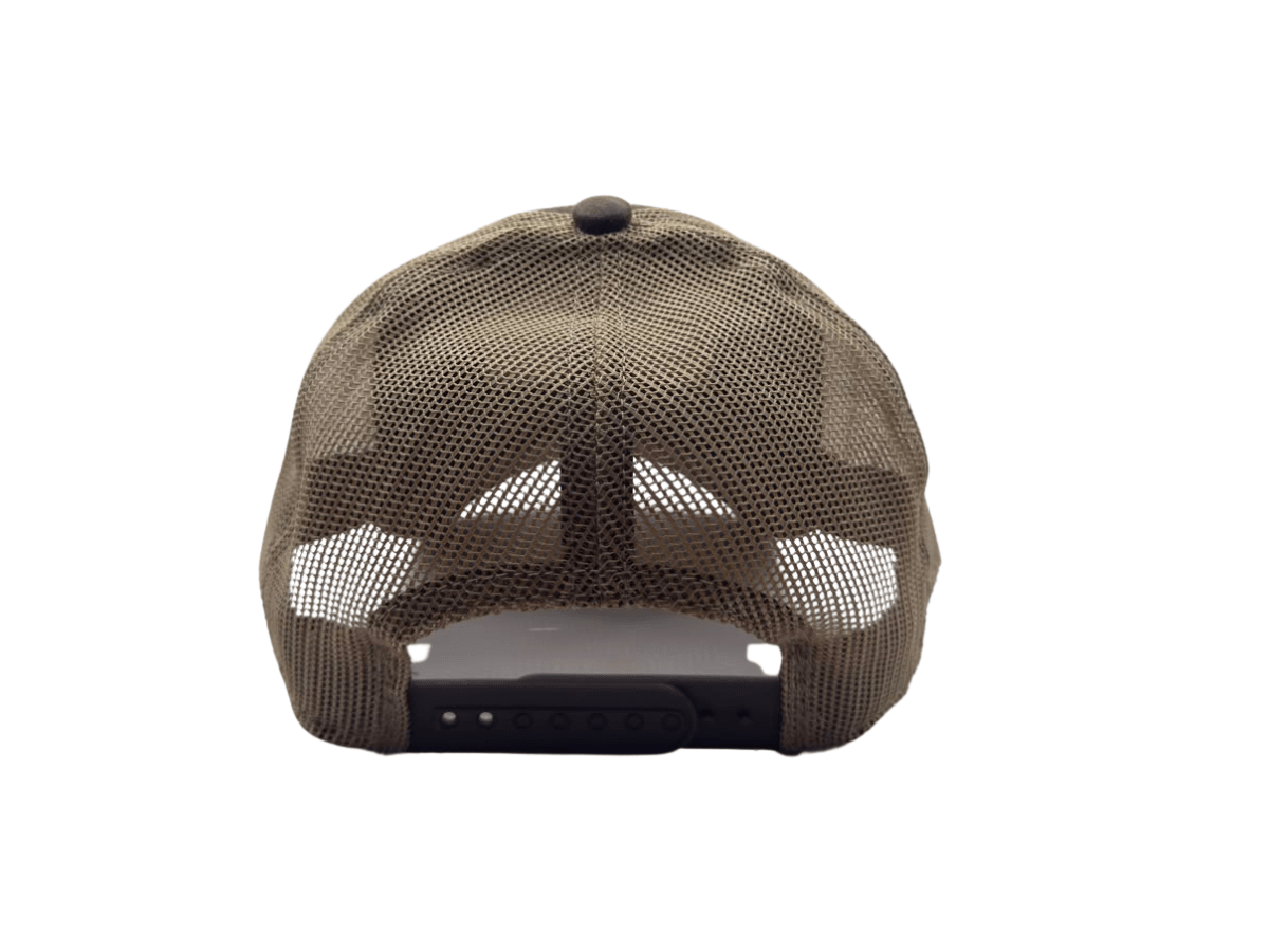 GORRO TRUCKER REALTREE PARCHE HEXAGONAL MARRÓN4