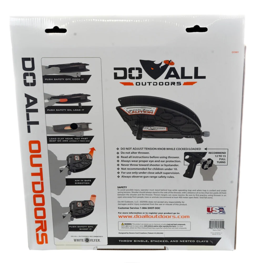 DOALL LANZA PLATILLO THE CLAY CANNON3