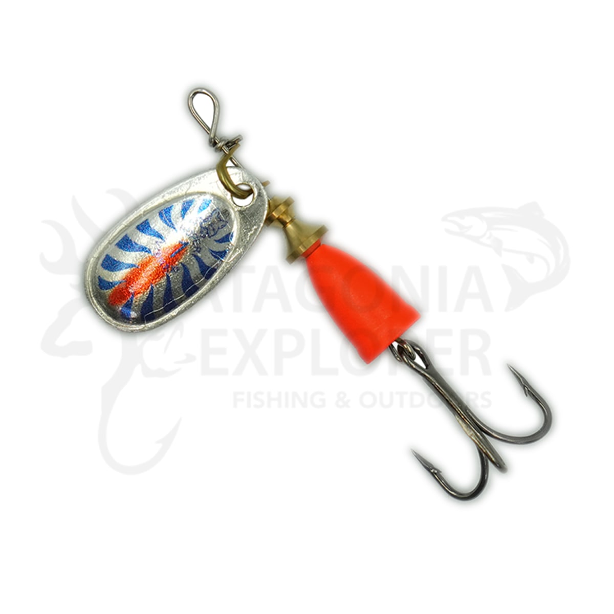 SPINNER BLUE FOX VIBRAX FLUOR N1 / 4G. | Patagonia Explorer Tienda