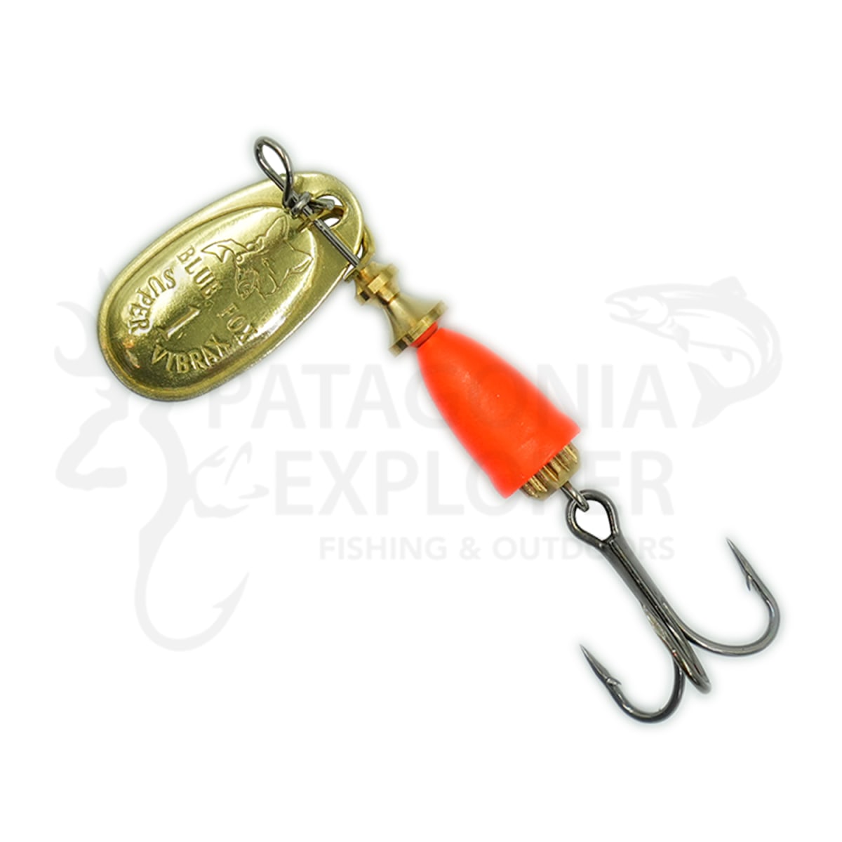 SPINNER BLUE FOX VIBRAX FLUOR N1 / 4G. | Patagonia Explorer Tienda