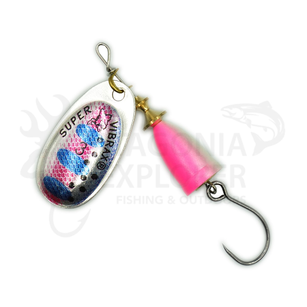SPINNER BLUE FOX VIBRAX FLOUR1