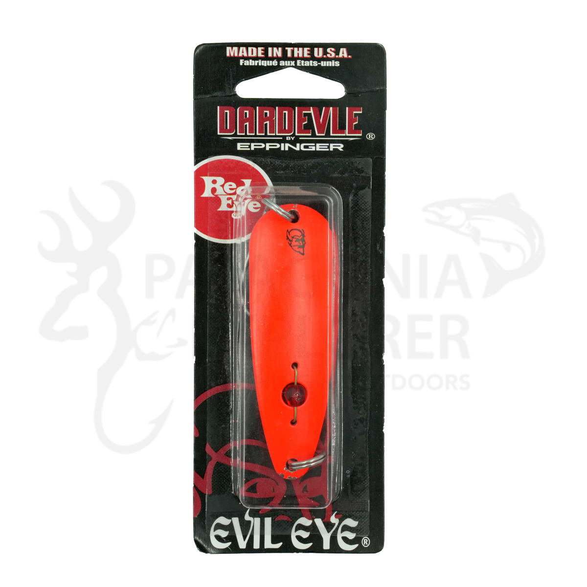 CUCHARA EPPINGER DARDEVLE EVIL EYE HEAVY CAST 3H 21grs NICKEL BACK1