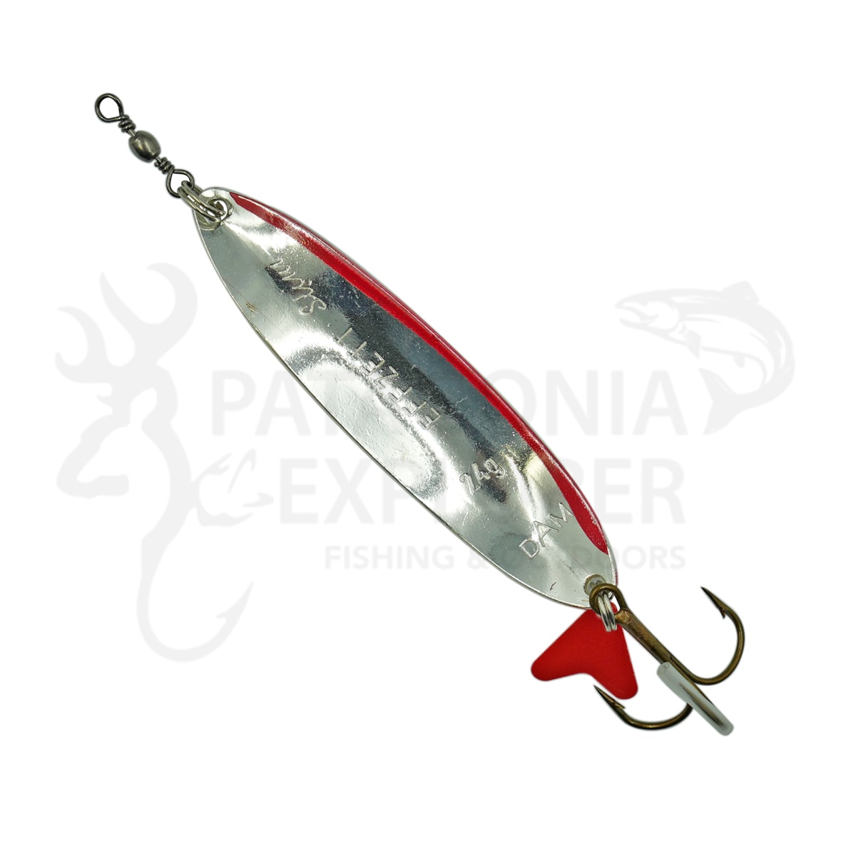 CUCHARA DAM SLIM 24G/80MM PLATA 50320241