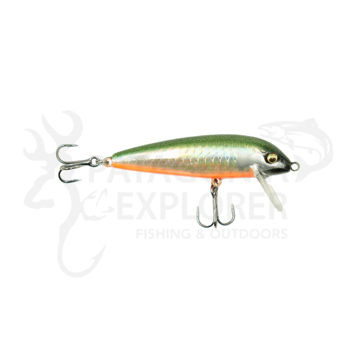 SEÑUELO MINNOW HARD BAITS LOMO NEGRO 8gr.1