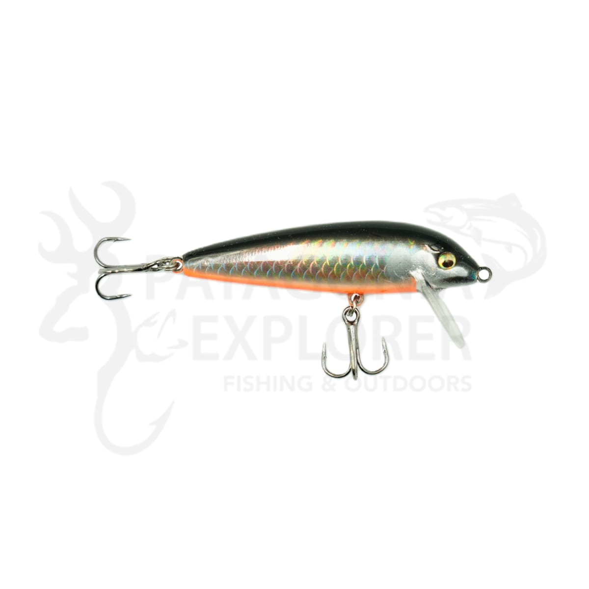 SEÑUELO MINNOW HARD BAITS LOMO NEGRO 8gr.3