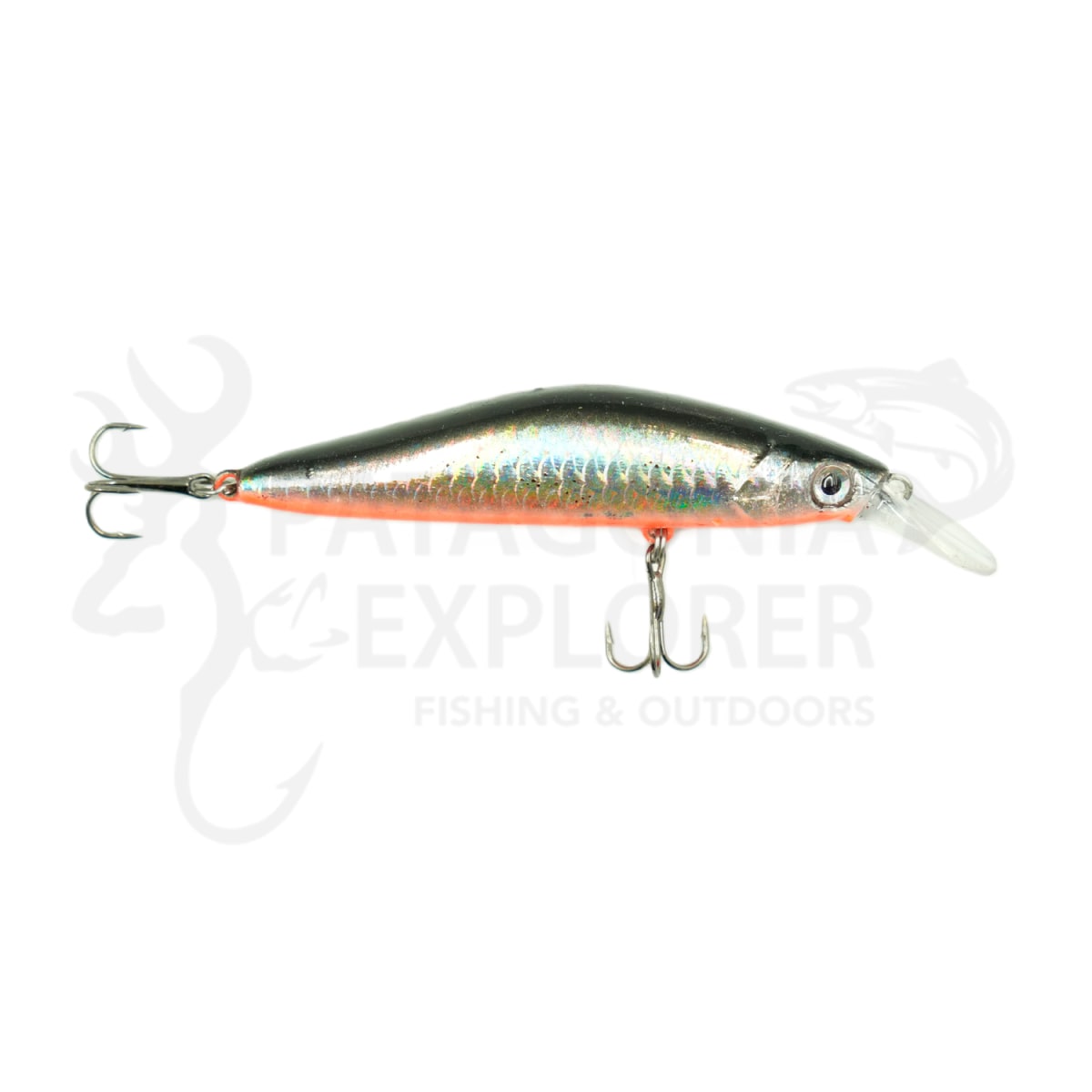 SEÑUELO MINNOW HARD PLATA VARIEDADES 4GR2