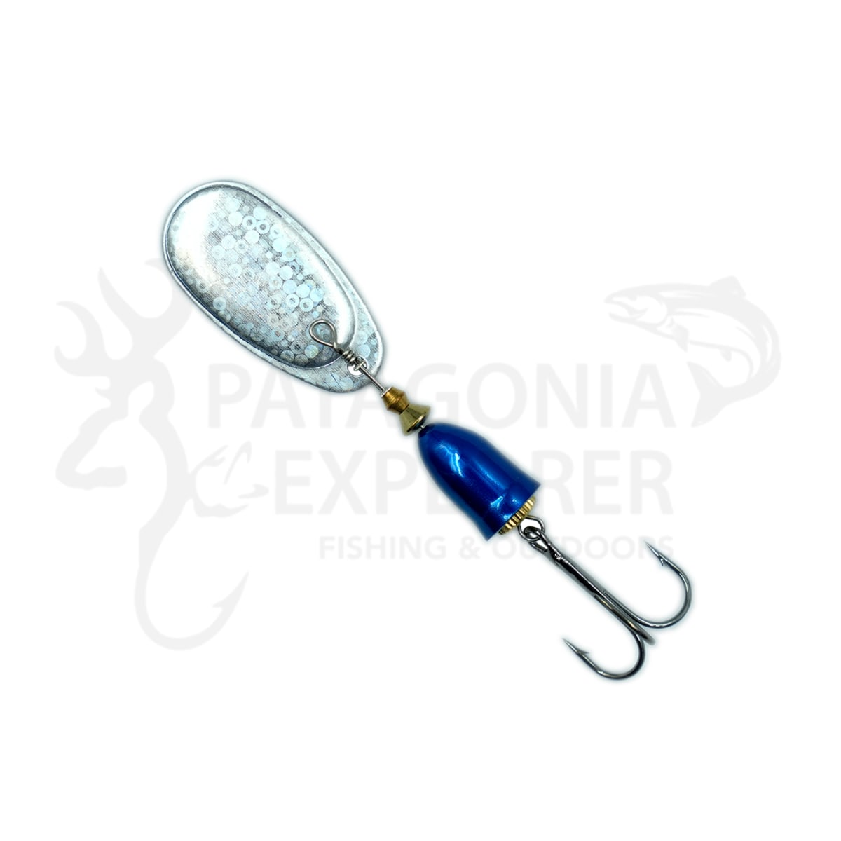 SPINNER SONNAR SAITAMA N°4 12G HOLOGRAPHIC BODY BLUE 7CM 12G1