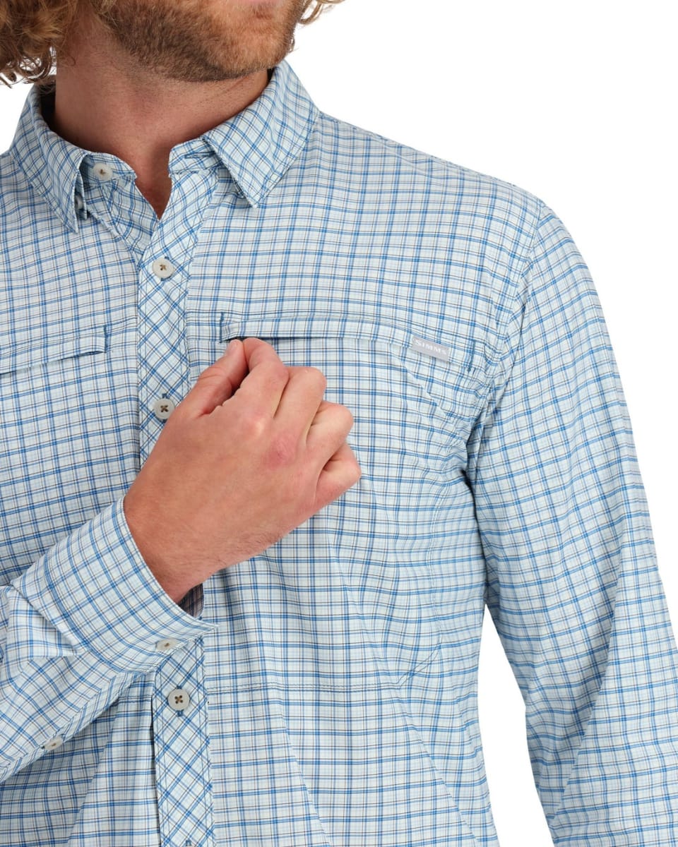 CAMISA M'S STONE COLD LS SHIRT SKY/NIGHTFALL RETRO PLAID4