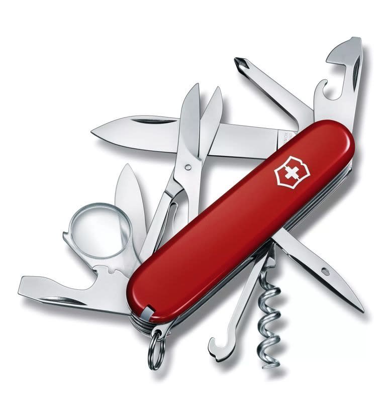 CORTAPLUMA VICTORINOX EXPLORER ROJA 16 FUN1
