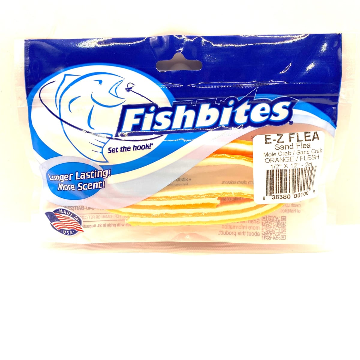 FISHBITES E-Z FLEA SAND FLEA MOLE CRAB/SAND FLEA ORANGE/FLESH1