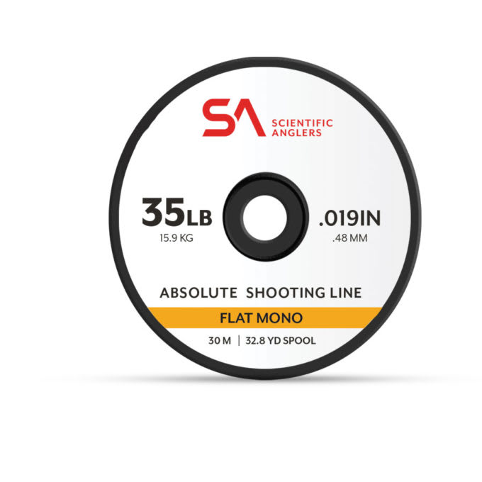 FLAT MONO ABSOLUTE SHOOTING LINE SC. ANGLERS FLAT MONO 35LB1