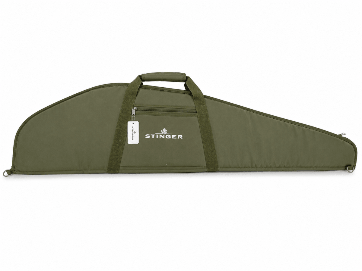 FUNDA PARA RIFLE CON MIRA TELESCOPICA VERDE1