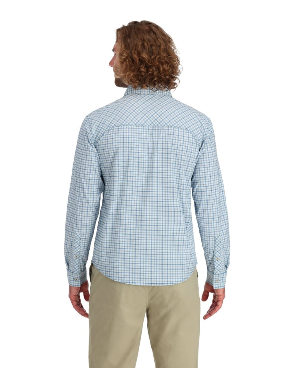 CAMISA M'S STONE COLD LS SHIRT SKY/NIGHTFALL RETRO PLAID3