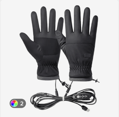 GUANTES CALEFACTORES + USB 3M NEGROS1