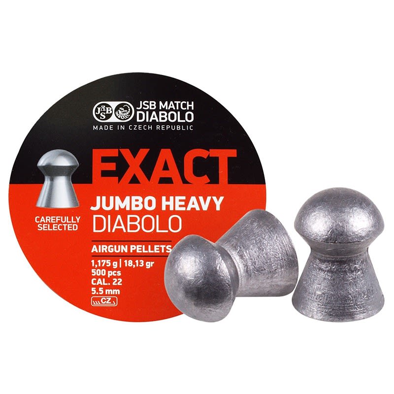 POSTON JSB EXACT JUMBO HEAVY DIABOLO CAL .221