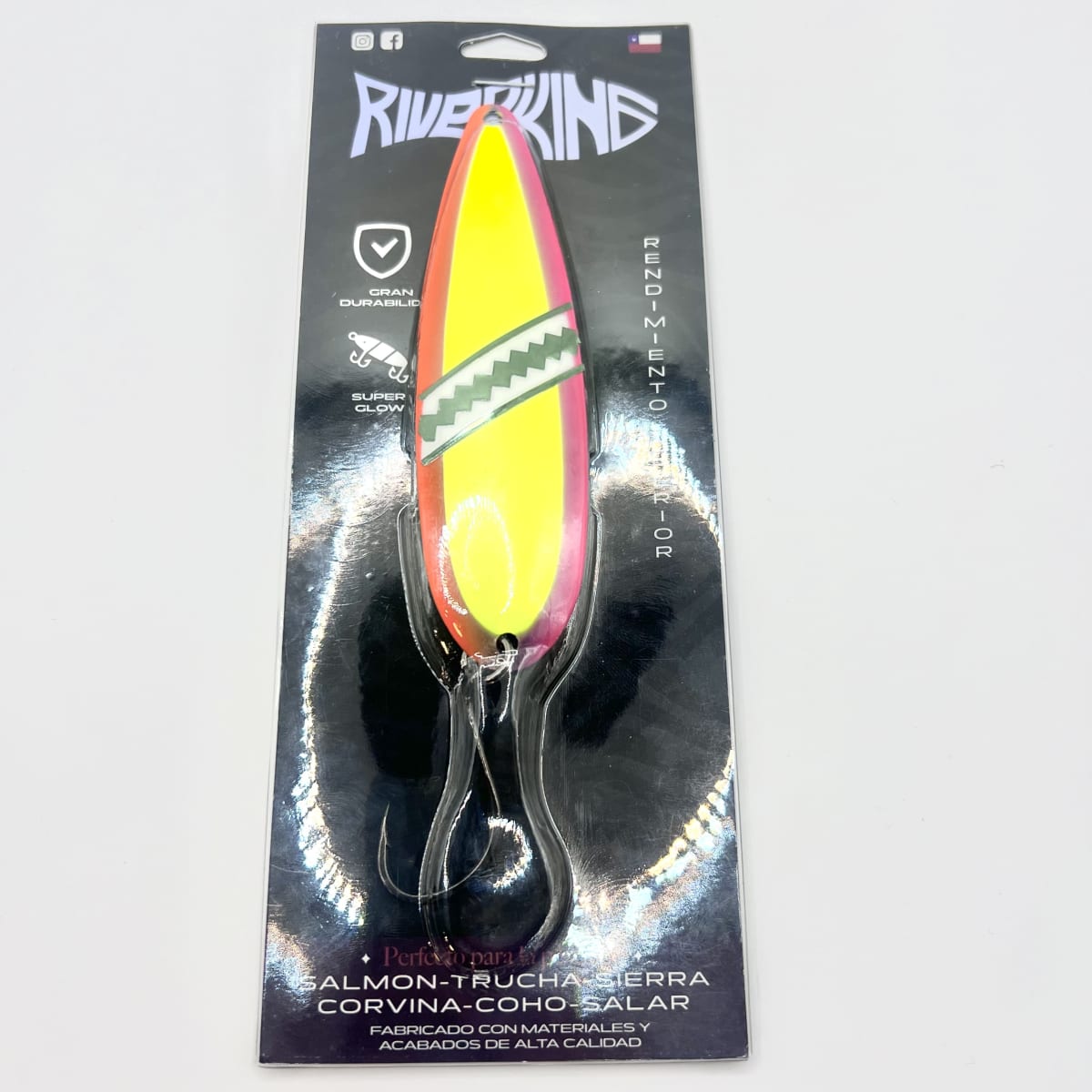 CUCHARA TROLLING RIVERKING CHORIZA UV SPOON2