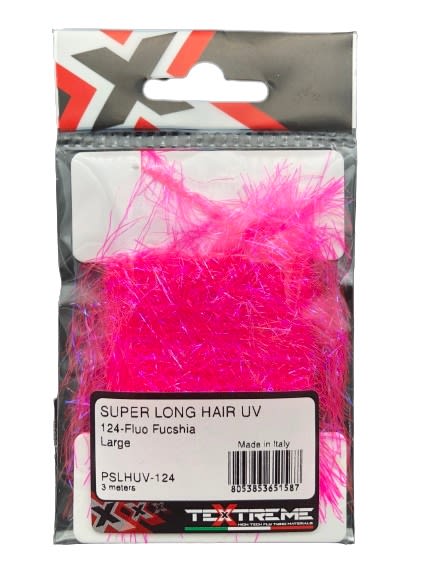 SUPER LONG HAIR LARGE 3 METERS 124-FLUO FUCHSIA1