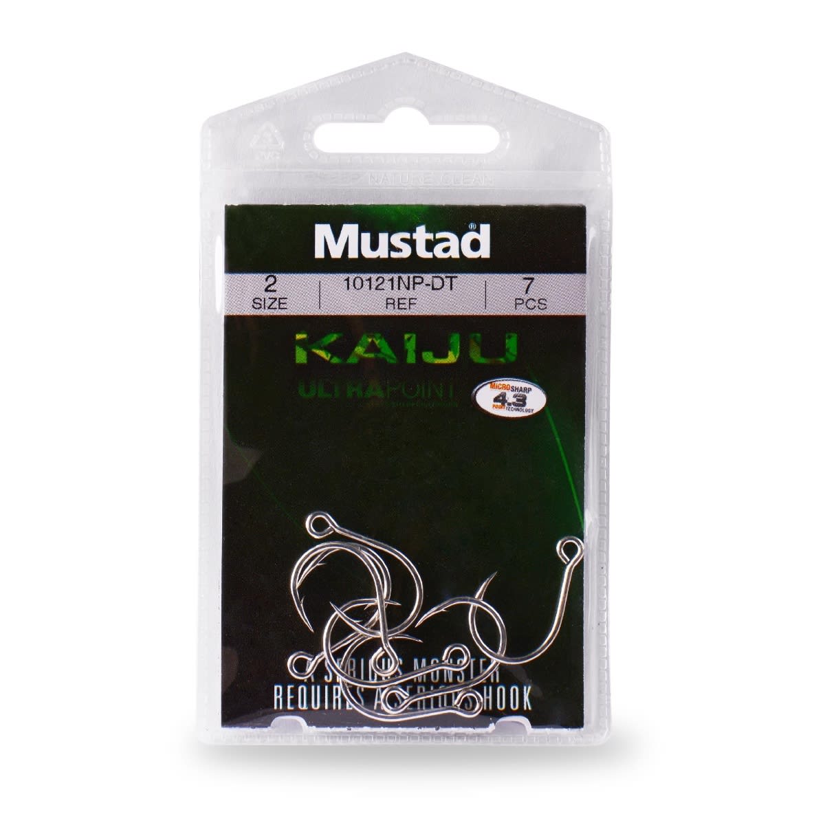 ANZUELO INLINE MUSTAD KAIJU SIZE 1/0 QTY 53