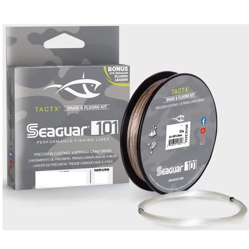 MULTIFILAMENTO SEAGUAR TACTX 4-STRAND CAMO BRAID 0.30MM 40LB 274M1