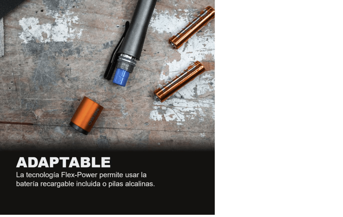 LINTERNA TIPO LAPIZ RECARGABLE NEBO INSPECTOR 500 LUMENES5