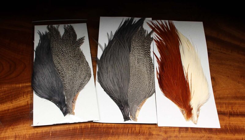 TYERS 4 COLOR CAPE HARELINE DYED GRIZZLY SALMON STEELHEAD2