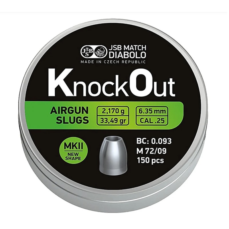 SLUG JSB KNOCK MKII 6.35/33.49GR1